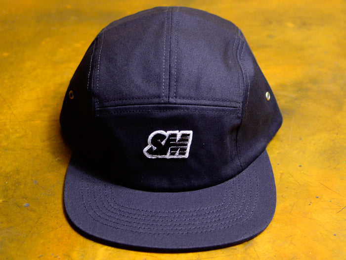 SM Patch 5 Panel Cap - Navy