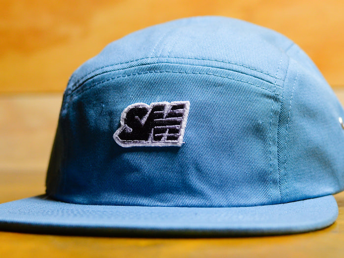 SM Patch 5 Panel Cap - Slate Blue