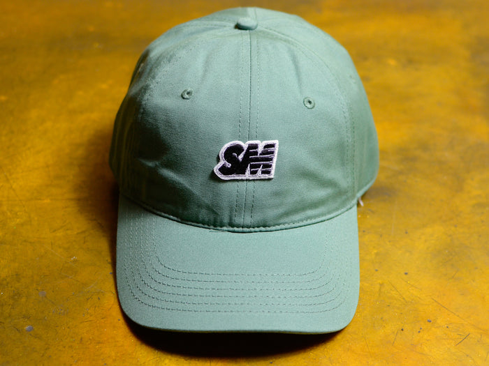SM Patch 6 Panel Cap - Sage
