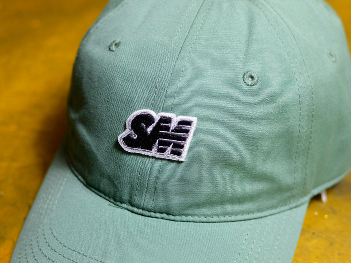 SM Patch 6 Panel Cap - Sage