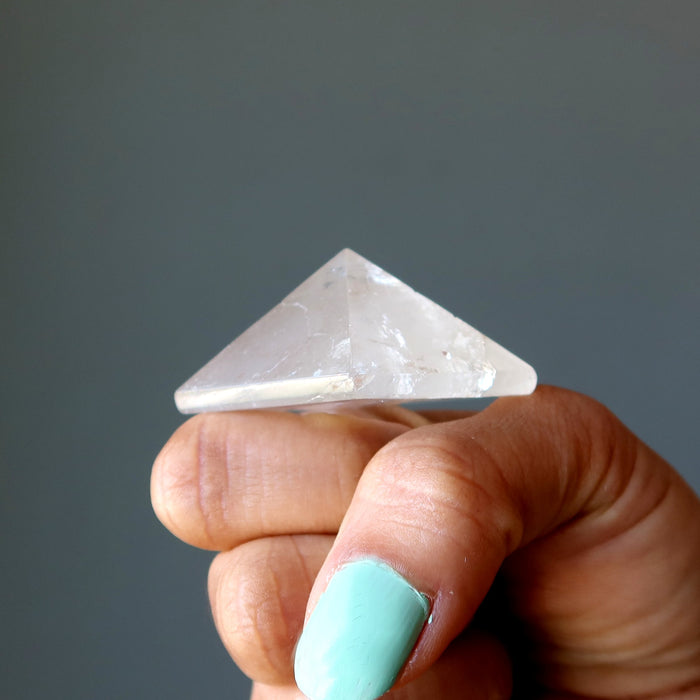 smoky quartz pyramid