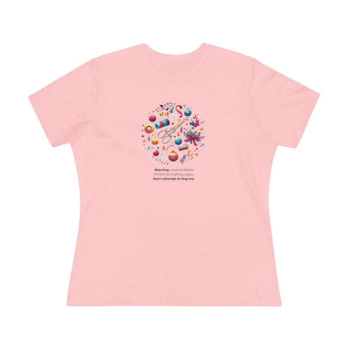 Snow Globe - Uncontrollable Urge to Craft - Women's Softstyle Tee - Whippie's