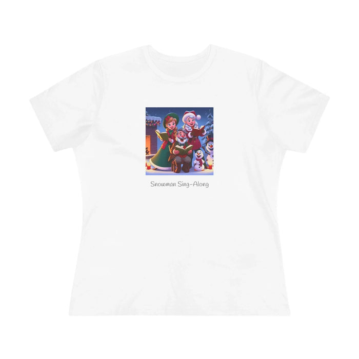 Snowman Sing-Along - Women's Tee - Whippie's