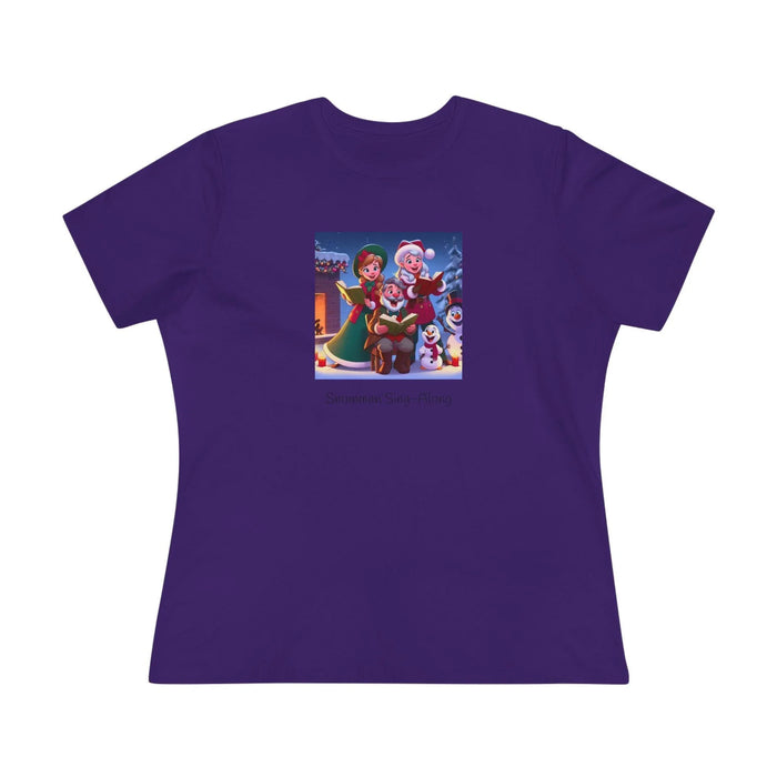 Snowman Sing-Along - Women's Tee - Whippie's