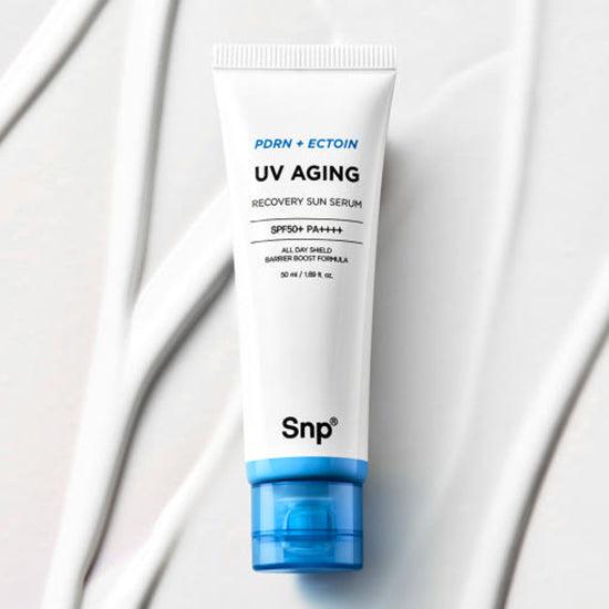 [SNP] PDRN Ectoin UV Aging Recovery Sun Serum SPF 50+ PA++++ 50ml - Ballagrio