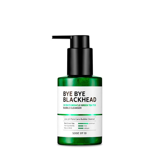 SOME BY MI - Bye Bye Blackhead 30 Days Miracle Green Tea Tox Bubble Cleanser - Glam Touch UK