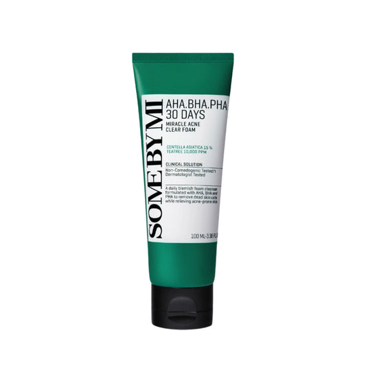 SOME BY MI AHA.BHA.PHA 30 Days Miracle Foam 100ml | GlamTouch UK