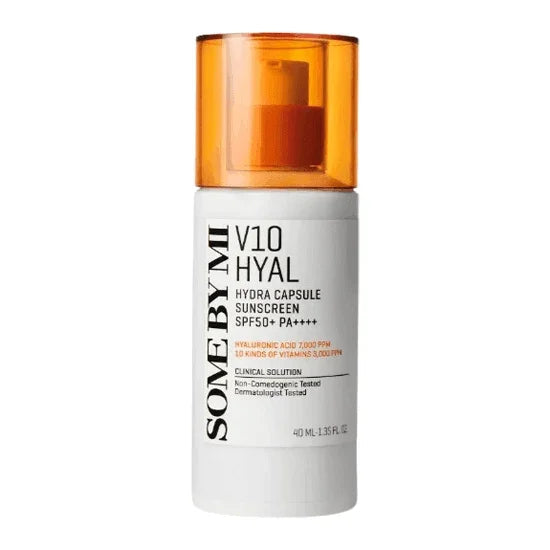 [SOME BY MI] V10 Hyal Hydra Capsule Sunscreen SPF 50+ PA++++ 40ml - Ballagrio