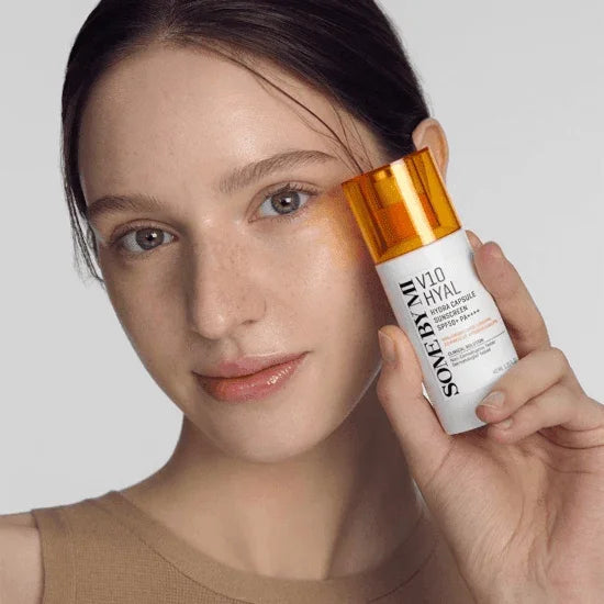 [SOME BY MI] V10 Hyal Hydra Capsule Sunscreen SPF 50+ PA++++ 40ml - Ballagrio