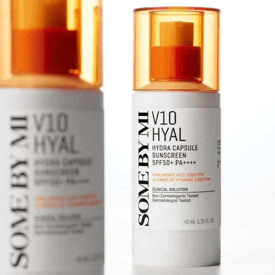 [SOME BY MI] V10 Hyal Hydra Capsule Sunscreen SPF 50+ PA++++ 40ml - Ballagrio