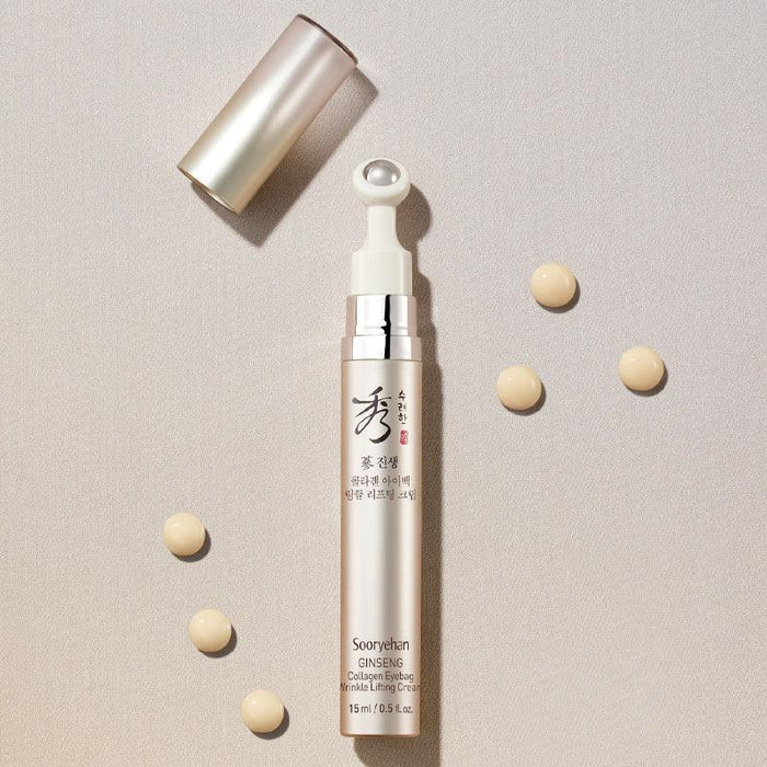 [Sooryehan] Ginseng Collagen Eye Wrinkle Lifting Cream 15ml - Ballagrio