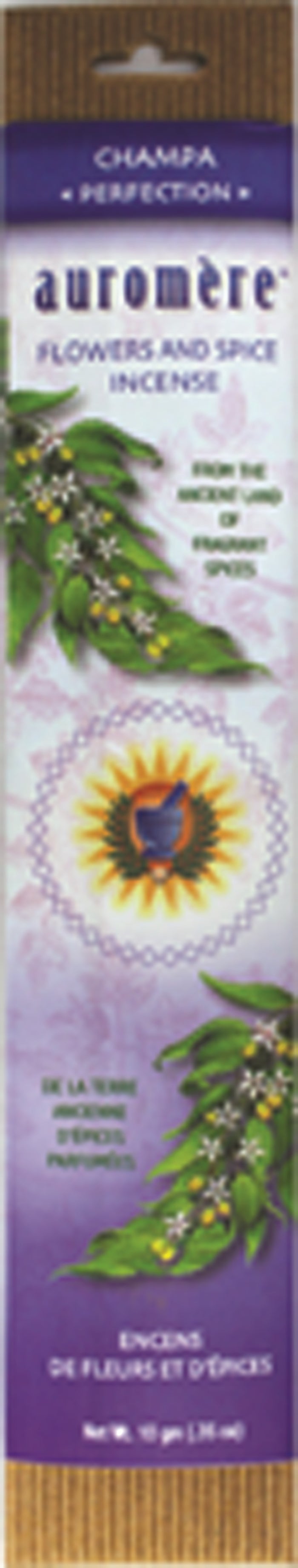 Special Flowers & Spice Incense From Auromere- Champa (Perfection)