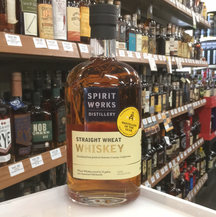 SPIRIT WORKS STRAIGHT WHEAT WHISKEY