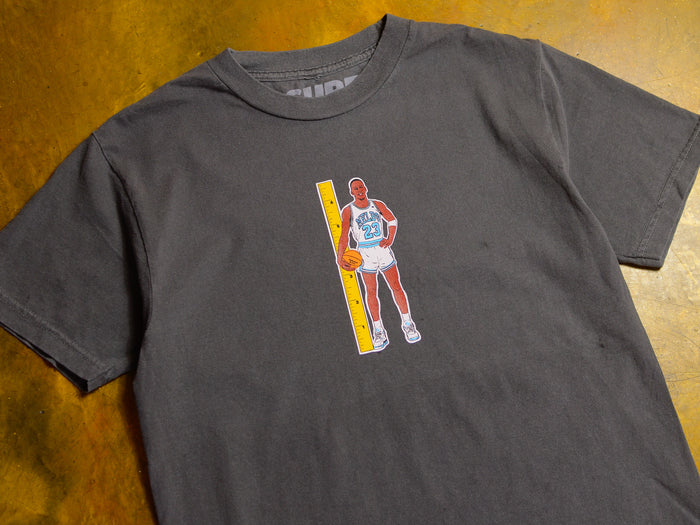 Standee 23 T-Shirt - Faded Black / Carolina Blue