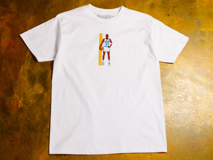 Standee 23 T-Shirt - White / Carolina Blue