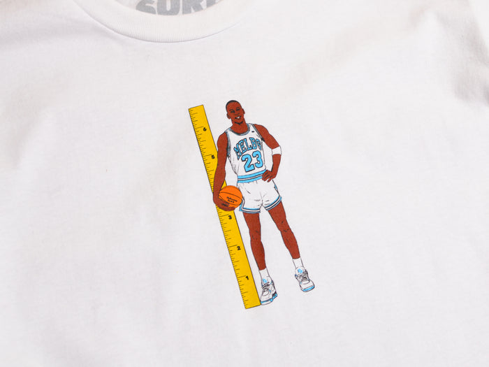 Standee 23 T-Shirt - White / Carolina Blue
