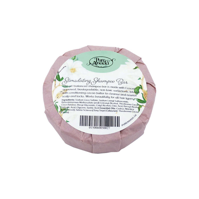 Stimulating (Cedarwood & Clary Sage) Natural Shampoo Bar - Pure Anada