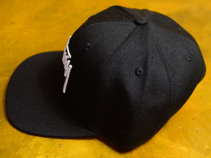 Stock Snapback Cap - Black