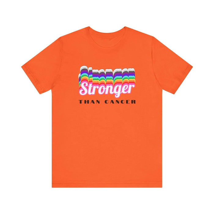💪 Stronger Than Cancer 🎗️ Unisex Jersey Tee ✨ Show your support, wear your strength. - Whippie's