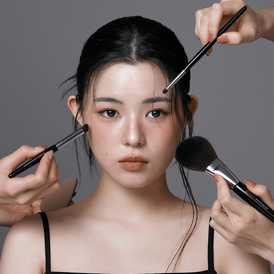 [STUDIO17] Dual Silicone Blush Brush - Ballagrio