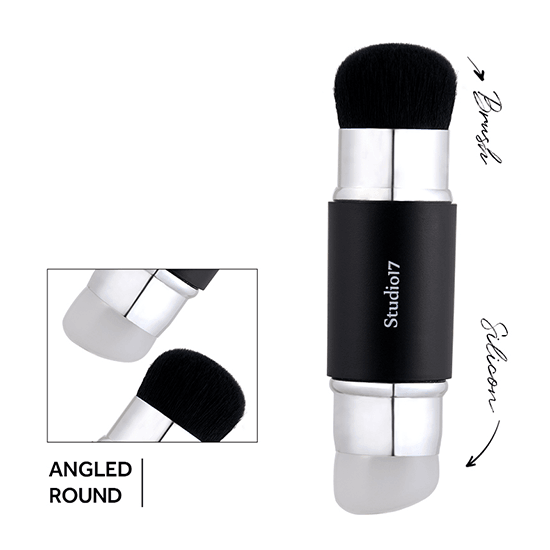 [STUDIO17] Dual Silicone Blush Brush - Ballagrio