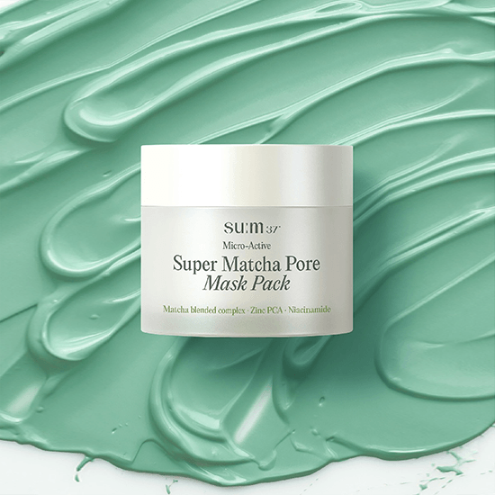 [Sum37] Micro-Active Super Matcha Pore Mask Pack 100ml - Ballagrio