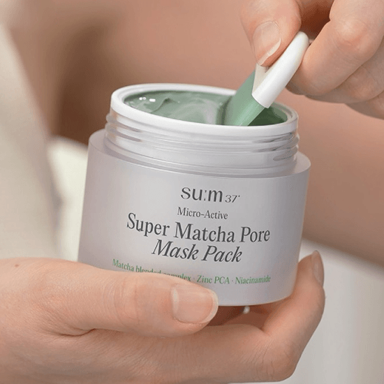 [Sum37] Micro-Active Super Matcha Pore Mask Pack 100ml - Ballagrio