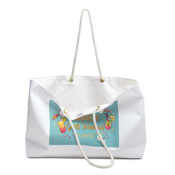 Sun, Sips, and Fun Beach Girls' Weekend - Weekender Tote Bag - Whippie's