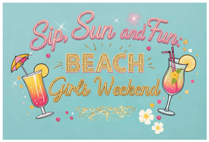 Sun, Sips, and Fun Beach Girls' Weekend - Women's Softstyle Tee - Whippie's