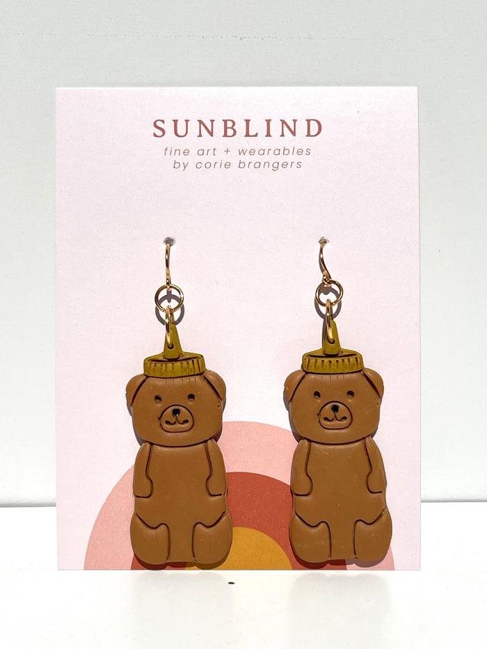 Sunblind - Honeybear Earrings