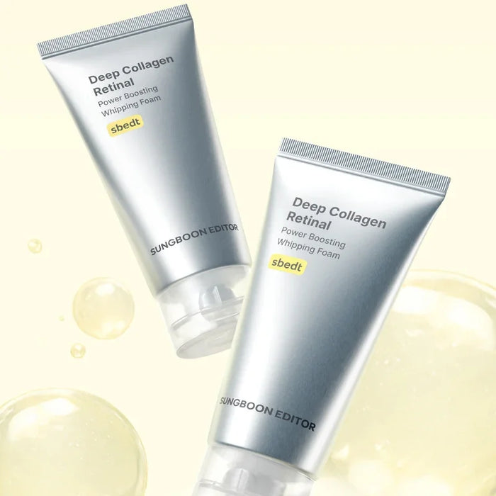 [SUNGBOON EDITOR] Deep Collagen Retinal Power Boosting Whipping Foam 120g