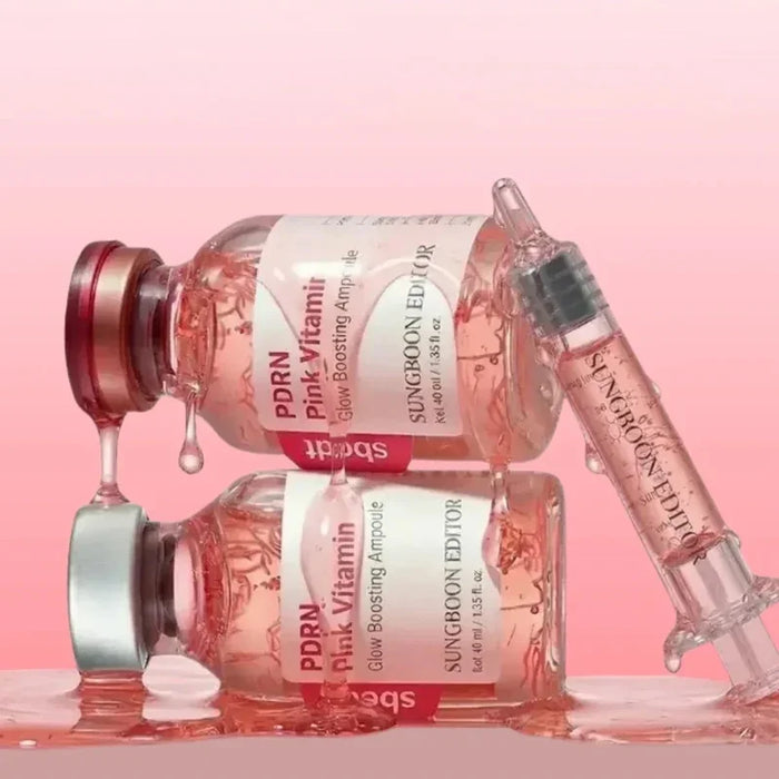 [SUNGBOON EDITOR] PDRN Pink Vitamin Glow Boosting Ampoule 40ml