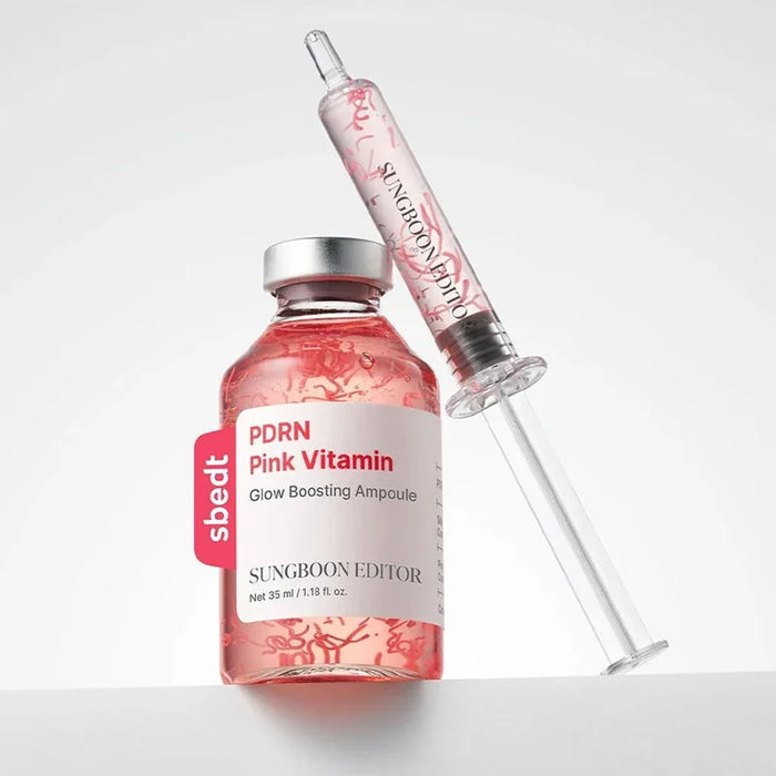 [SUNGBOON EDITOR] PDRN Pink Vitamin Glow Boosting Ampoule 40ml