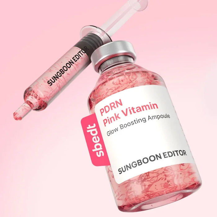 [SUNGBOON EDITOR] PDRN Pink Vitamin Glow Boosting Ampoule 40ml