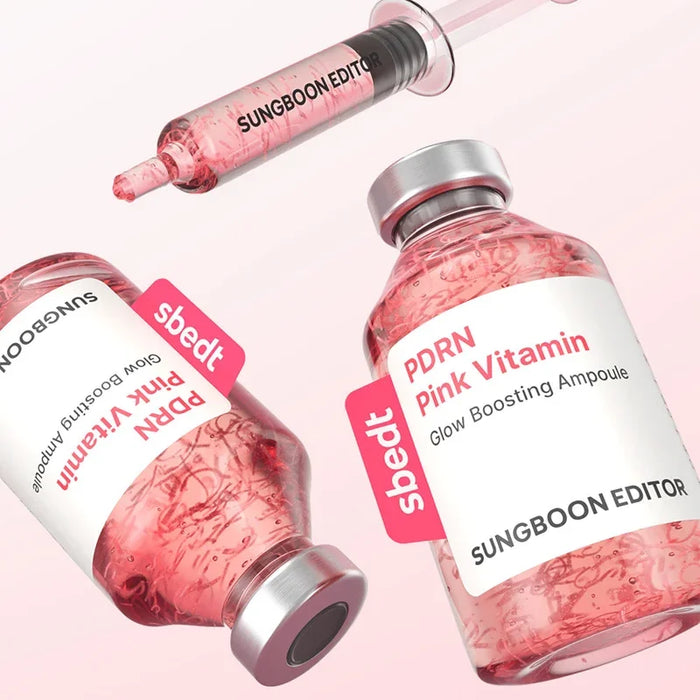 [SUNGBOON EDITOR] PDRN Pink Vitamin Glow Boosting Ampoule 40ml