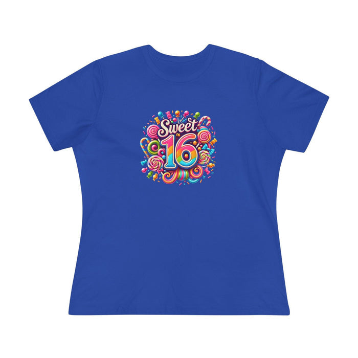 Sweet 16 Tee - Let's Celebrate! 🎉🍭 - Women's Softstyle Tee - Whippie's