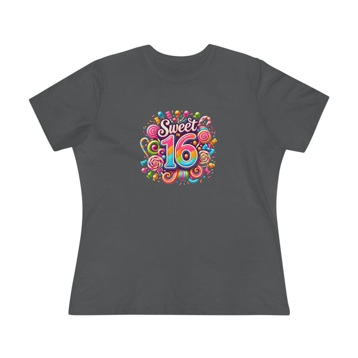 Sweet 16 Tee - Let's Celebrate! 🎉🍭 - Women's Softstyle Tee - Whippie's