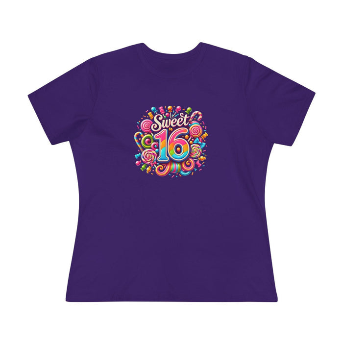 Sweet 16 Tee - Let's Celebrate! 🎉🍭 - Women's Softstyle Tee - Whippie's
