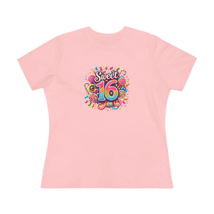 Sweet 16 Tee - Let's Celebrate! 🎉🍭 - Women's Softstyle Tee - Whippie's