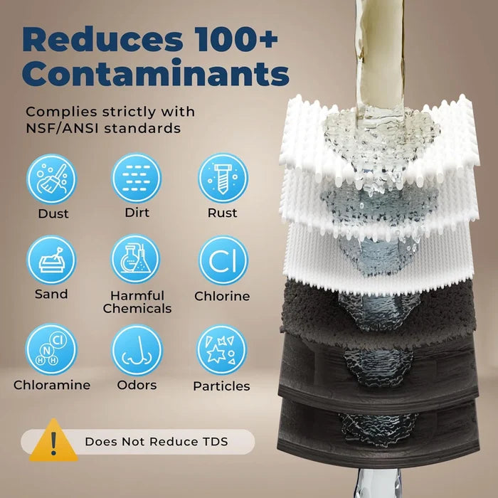 Système de filtration d'eau sous évier iSpring US31-NC à 3 étapes pour la consommation humaine, réduit la chloramine et les PFAS