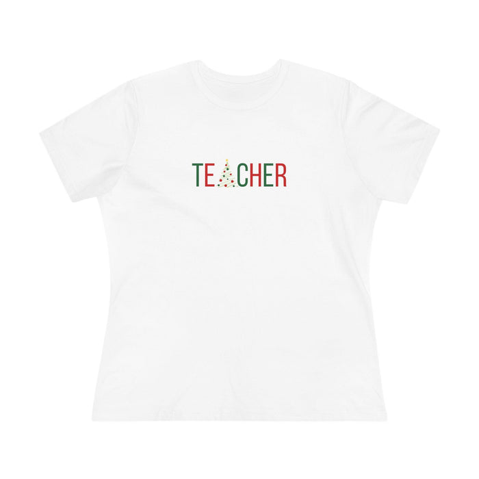 T🎄ACHER Unisex Tee - Happy Holidays from Your Favorite Teacher! 🎁 Women's Softstyle Tee - Whippie's