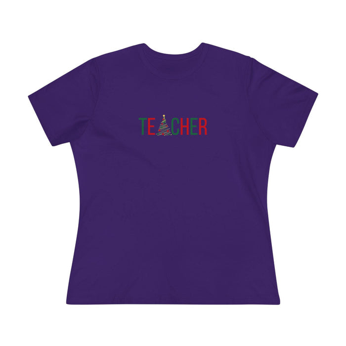 T🎄ACHER Unisex Tee - Happy Holidays from Your Favorite Teacher! 🎁 Women's Softstyle Tee - Whippie's