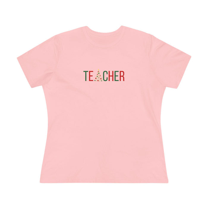 T🎄ACHER Unisex Tee - Happy Holidays from Your Favorite Teacher! 🎁 Women's Softstyle Tee - Whippie's
