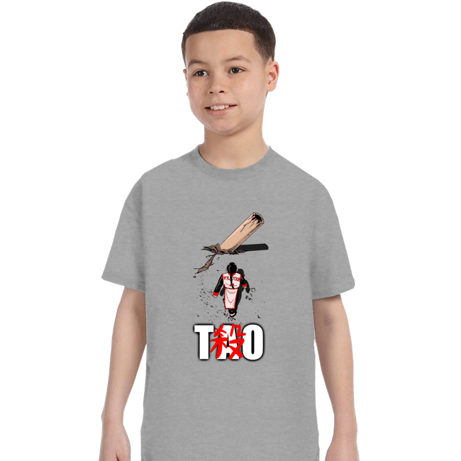 Shirts T-Shirts, Youth / XS / Sports Grey Tao Pai Pai