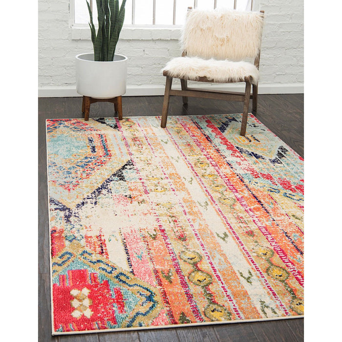 Tapis Newburyport style sud-ouest, 8 x 10 pieds