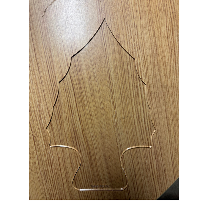 Taxidermy ArrowHead Acrylic Router Template