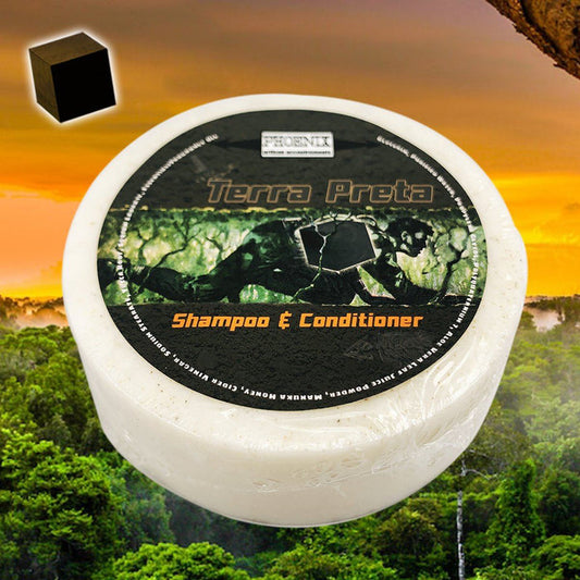 Terra Preta Conditioning Shampoo Bar | The Scent of Fresh, Dark, Earthy Soil - Phoenix Artisan Accoutrements