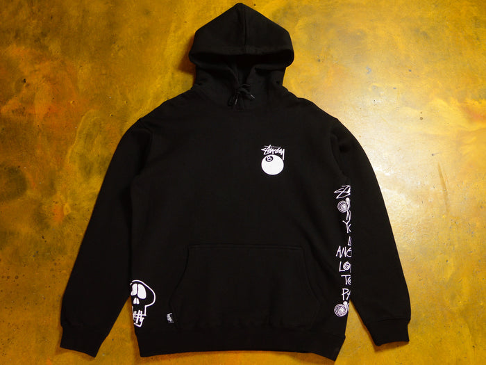 Test Strike Fleece Hood - Pigment Black