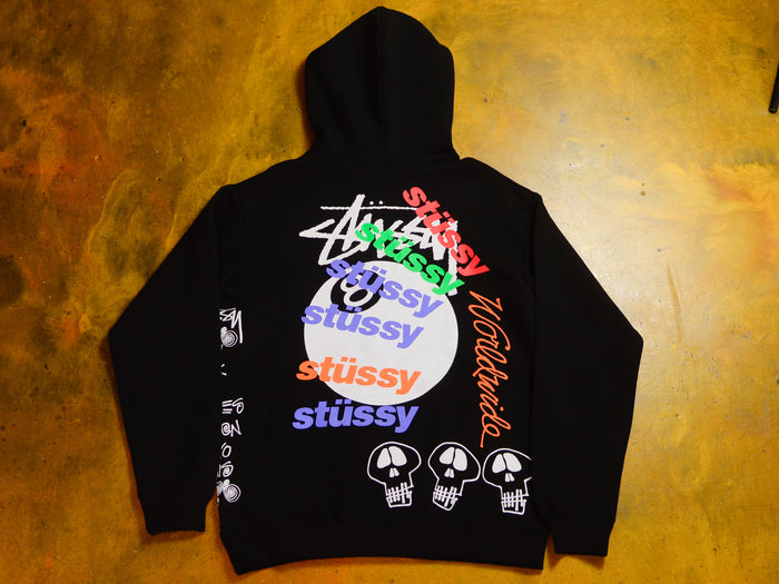 Test Strike Fleece Hood - Pigment Black
