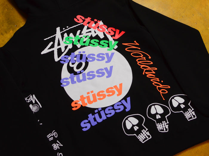 Test Strike Fleece Hood - Pigment Black